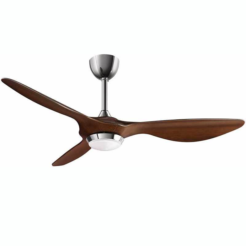 52 In Dimmable Remote Control Modern Blades Noiseless Reversible Motor 6 Speed Timer Ceiling Fan Light