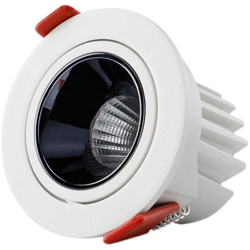 Indoor Aluminum Frame IP65 LED recessed downlight Rectangle Adjustable Three Head Down Light Recessed LED Downlight