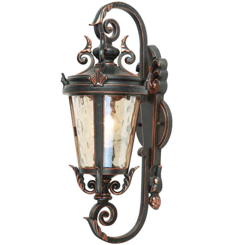 Outdoor Waterproof Wall Light Led Antique Wall Mounted Decorative Led Outdoor IP54 Garden Wall Lamp