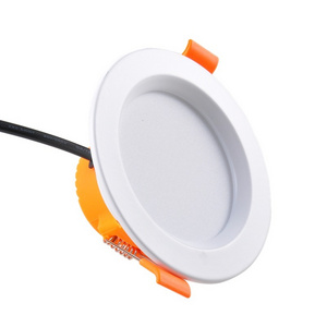 LED Downlights Aluminum housing indoor led recessed down light housing 3w led downlight ip44