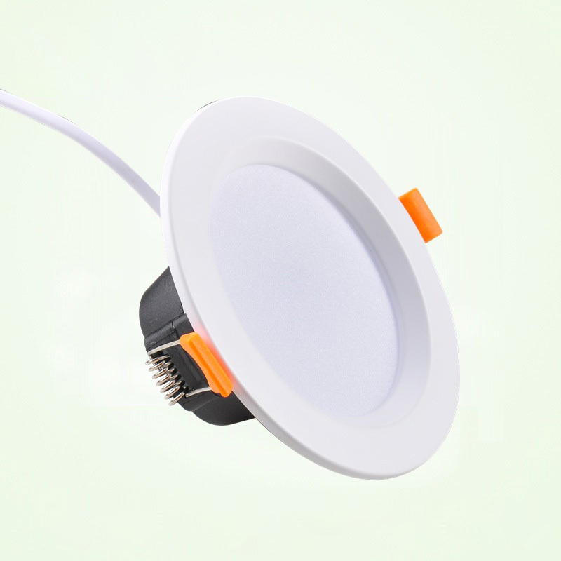 LED Downlights Aluminum housing indoor led recessed down light housing 3w led downlight ip44