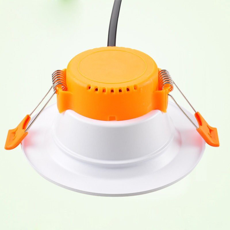 LED Downlights Aluminum housing indoor led recessed down light housing 3w led downlight ip44