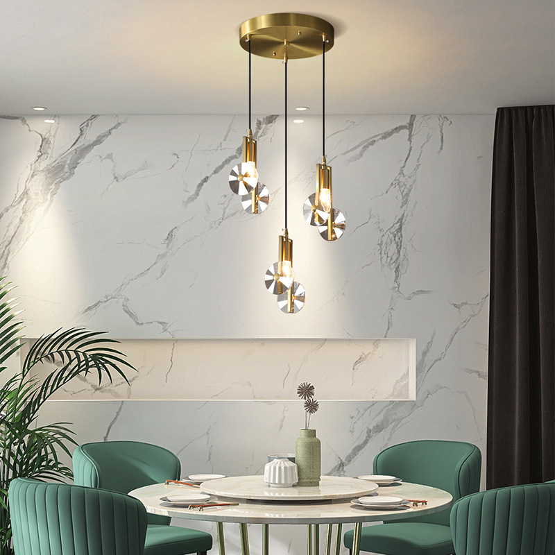 Interior Decoration Led Suspension Lighting Fixture creative Pendant Lamp Nordic light luxury restaurant chandelier