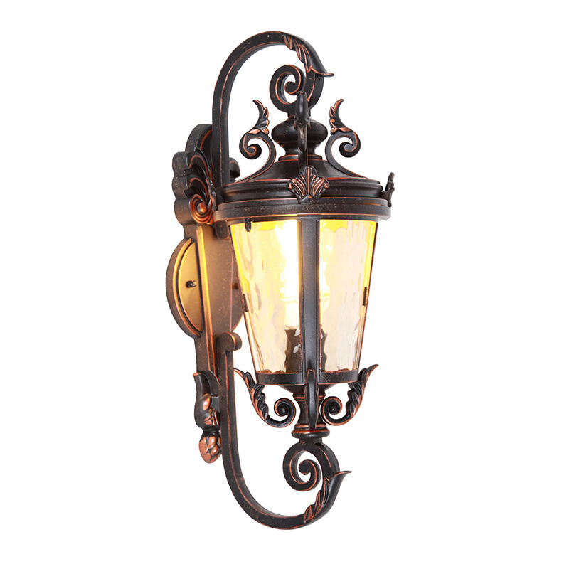 Outdoor Waterproof Wall Light Led Antique Wall Mounted Decorative Led Outdoor IP54 Garden Wall Lamp