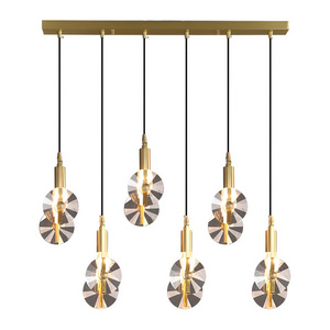 Interior Decoration Led Suspension Lighting Fixture creative Pendant Lamp Nordic light luxury restaurant chandelier