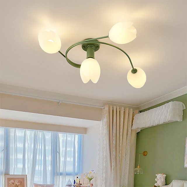 Helicoidal Flower Ceiling Light for Modern Home Decor Living Room Bedroom Lamp Modern Chandeliers Pendant Lights