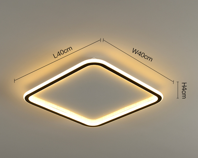 Ultra-thin Square Panel Ceiling Lights Modern Living Room Bedroom Balcony Loft Ceiling Lamp Light Fixtures Led Ceiling Lamps