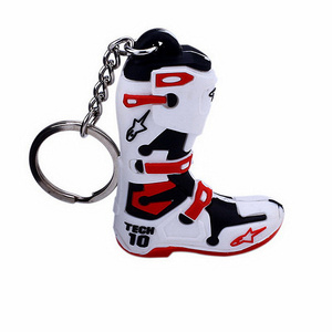 Design Cheapest 2D Sneaker Keychain Custom Mini Sneakers 3D Key Chain 3D Shoe Keychain