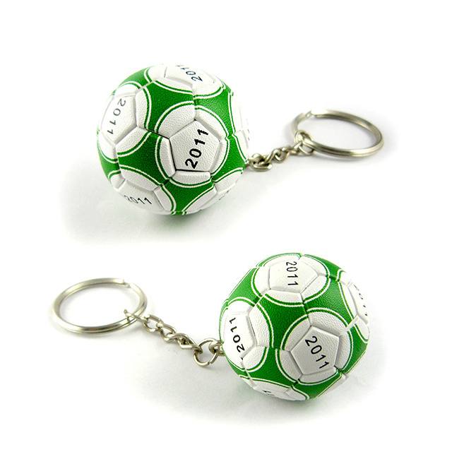 Custom Design Sport Soccer Keychain 3D Wholesale Football Keychain Basketball Keychain Rubber