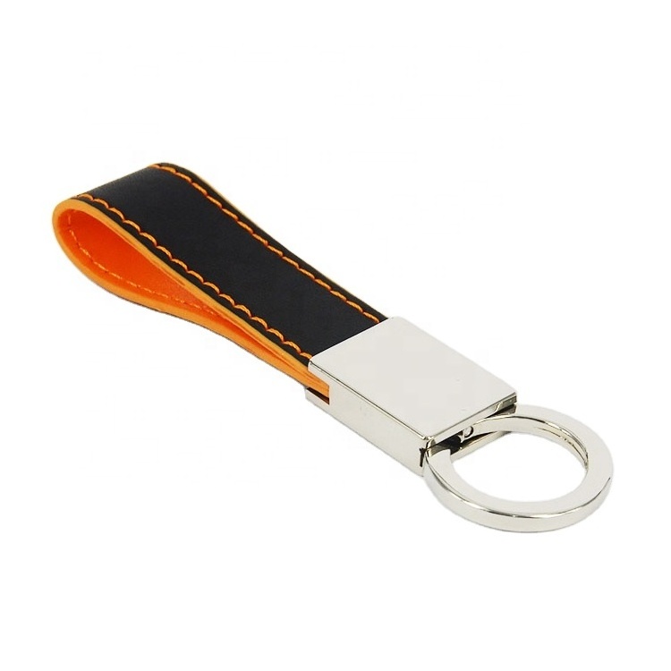 High quality custom keyring stainless steel acrylic pvc plastic PU metal reflective tape measure car leather keychain