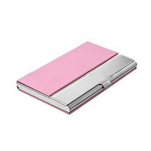 High grade stainless steel business name card holder/card case