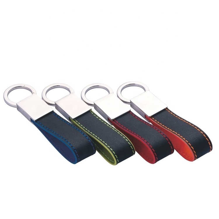 High quality custom keyring stainless steel acrylic pvc plastic PU metal reflective tape measure car leather keychain