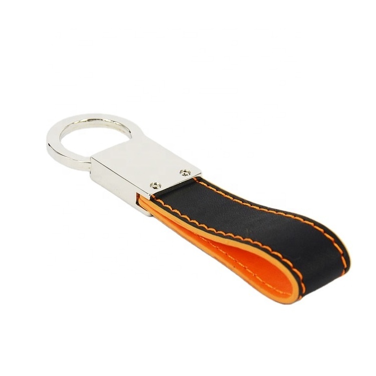 High quality custom keyring stainless steel acrylic pvc plastic PU metal reflective tape measure car leather keychain