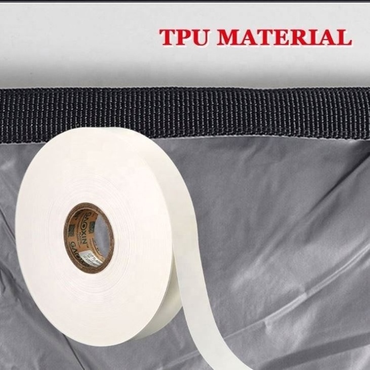 Withstands Water Pressure Coated Seal Sealer Glue Hot Melt Seam Sealing Tpu Tape For Outdoor Fabric Clothing