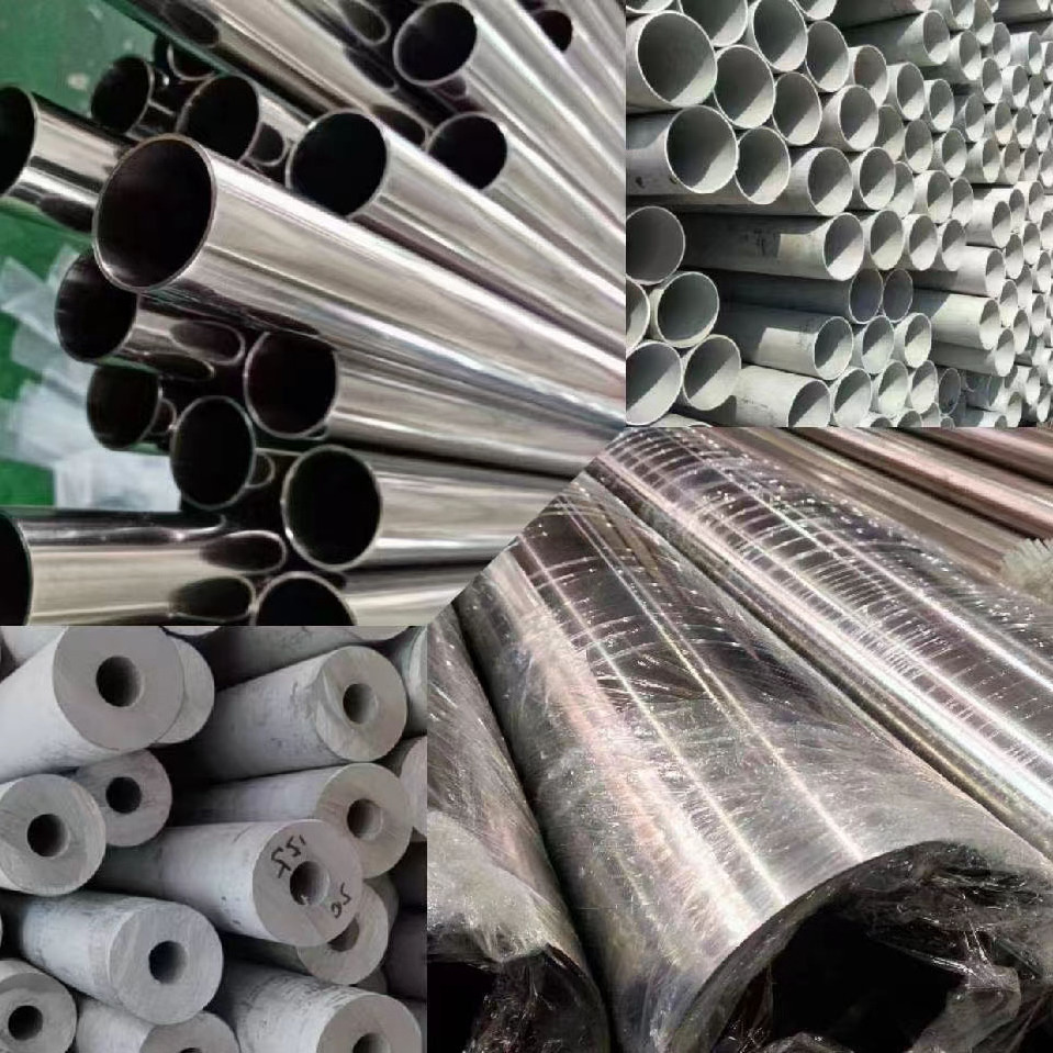 Polishing Stainless Steel Pipes 304 304L 316 316L Round Stainless Steel Pipe OD 16-426mm