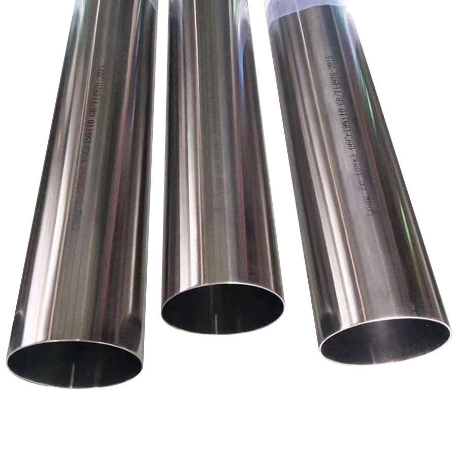 Polishing Stainless Steel Pipes 304 304L 316 316L Round Stainless Steel Pipe OD 16-426mm