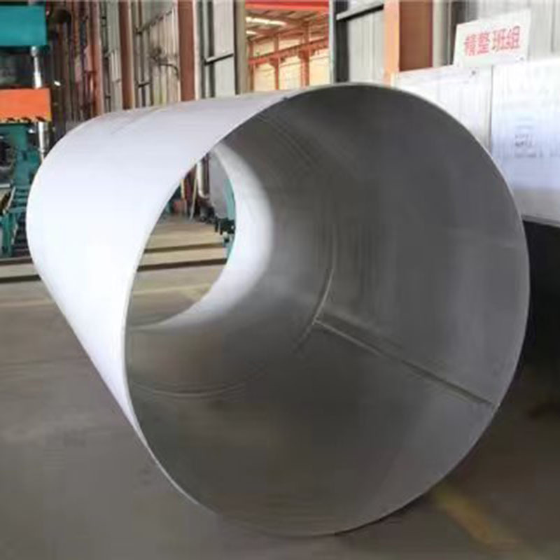 Large Diameter 304 Stainless Steel Industrial Welded Pipe Bending Processing Service for Sewage Underground Bunker