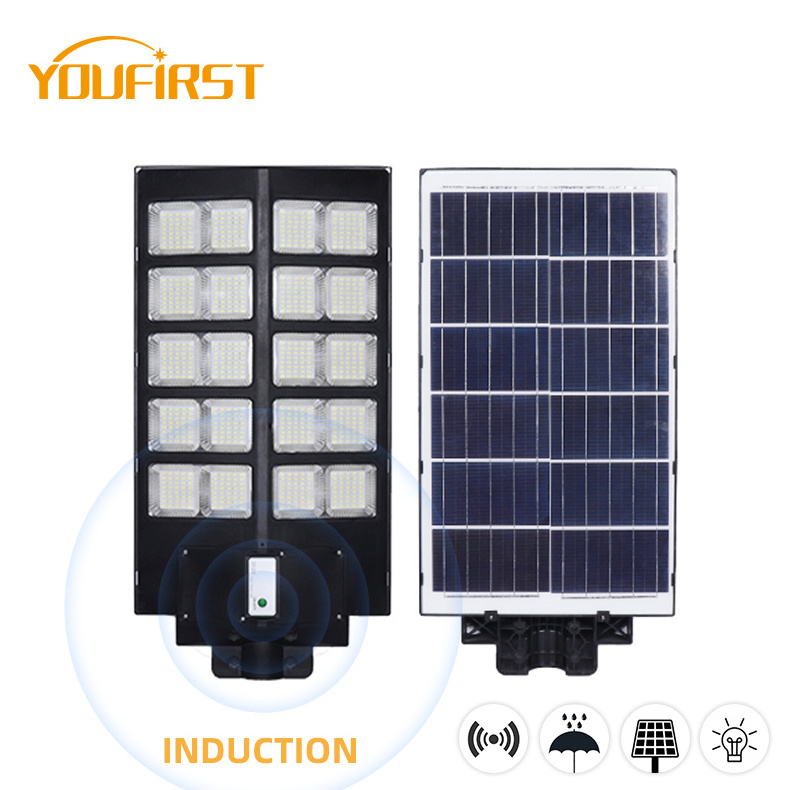 Highway With Lithium Battery Remote Waterproof Ip65 Outdoor 120w 150w 200w Integrated Panel All In One LED Solar Street Light