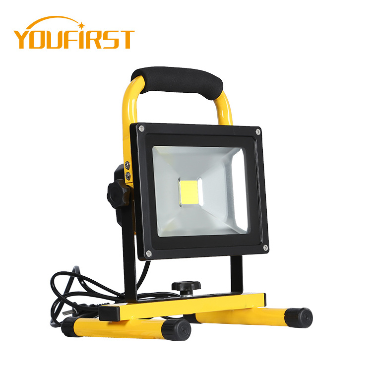 Outdoor Aluminum Reflector LED Projector Ip65 Waterproof 20w 30w Solar LED Flood Light