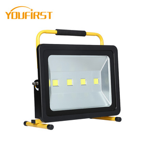 High Quality Cob Aluminum Waterproof Ip65 200w 300w 400w Rechargeable Led Flood Light