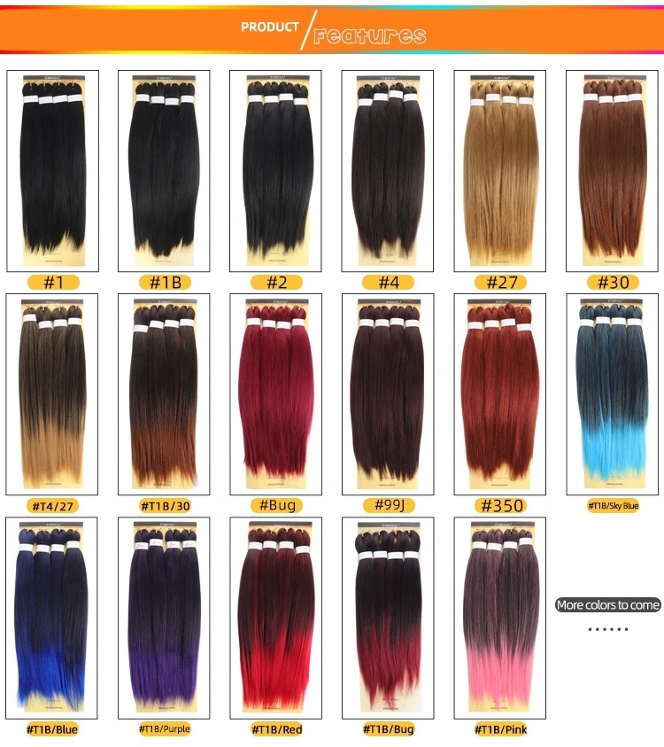 Zoesoul Wholesale Yaki Easy Braid 4X Quatro Pre Stretched Synthetic Braiding Hair For African Hair Braid