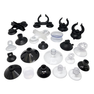 HiSin 2018 Hot Sale aquarium fish tank glass cover plastic clip injection moulding clamp support suction cup holder rubber stand