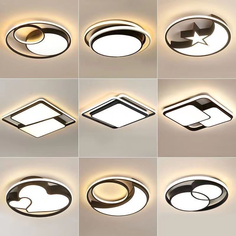 Round Flush Mount Ceiling Light Fixture for Kitchen Living Room Bathroom Porch Laundry Hallway LED Ceiling Light