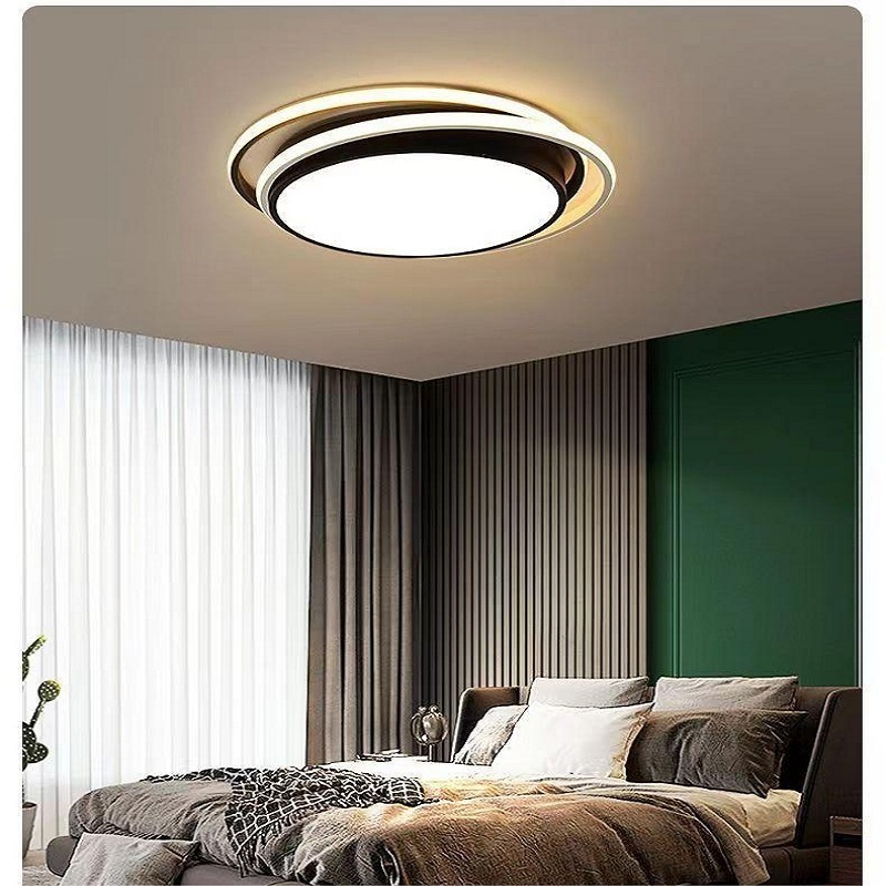 Round Flush Mount Ceiling Light Fixture for Kitchen Living Room Bathroom Porch Laundry Hallway LED Ceiling Light