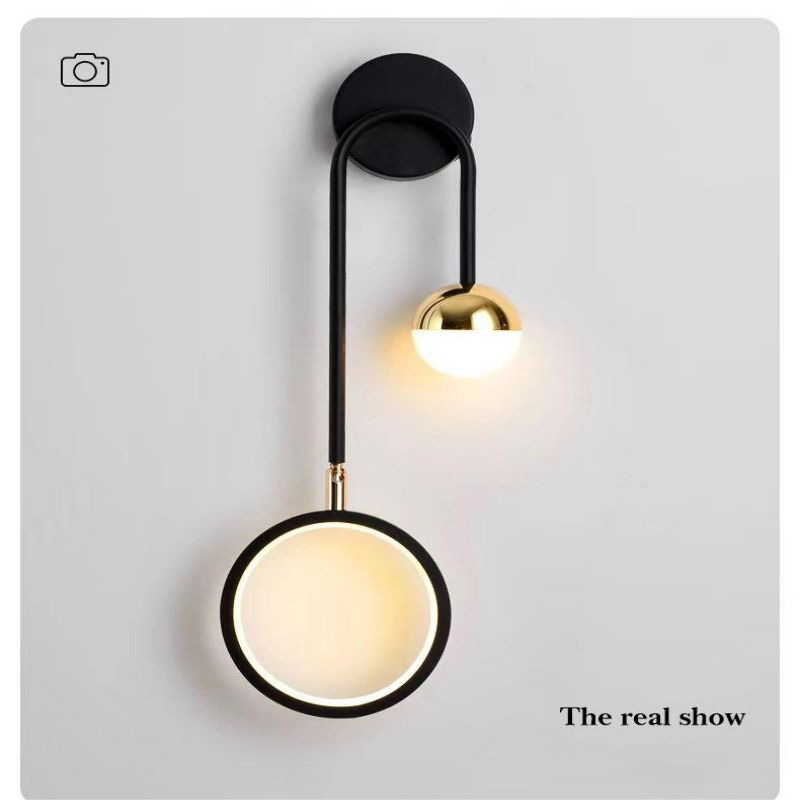 Hotel wall lighting modern design art lamp for living room bedroom hotel wall sconce lights bulb