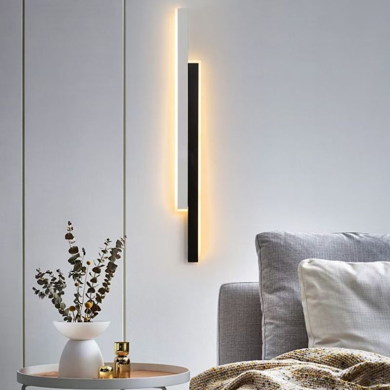 Modern living room LED Wall Lamp Long Nordic Sofa Background Long Bedroom Bedside wall sconce light