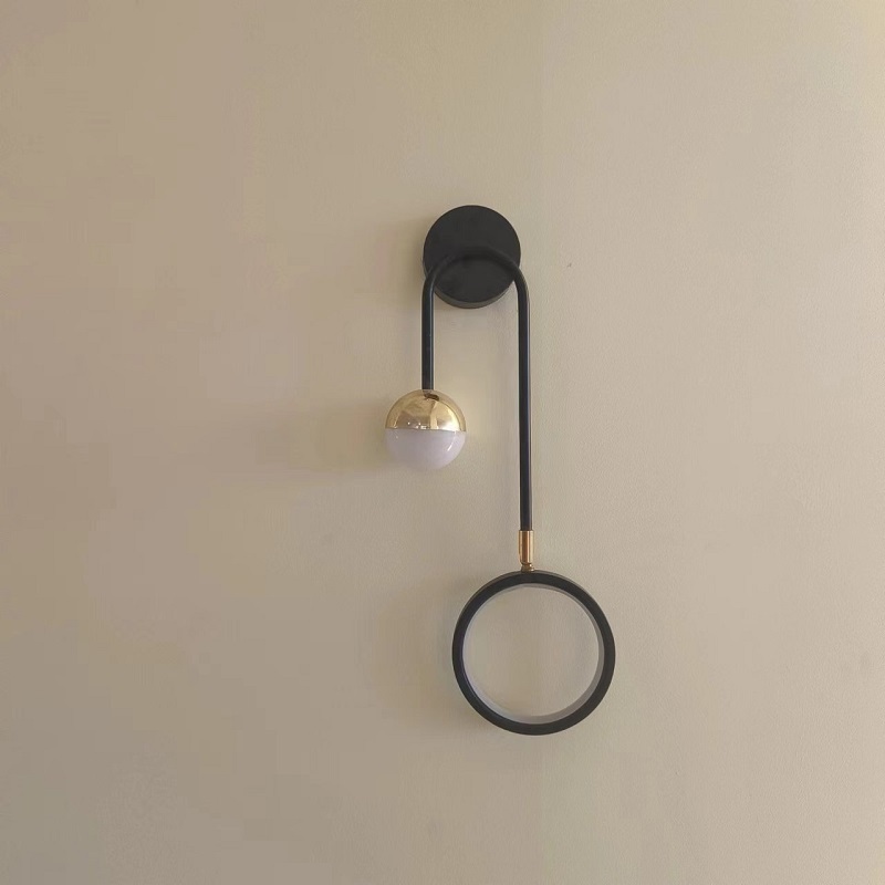 Hotel wall lighting modern design art lamp for living room bedroom hotel wall sconce lights bulb