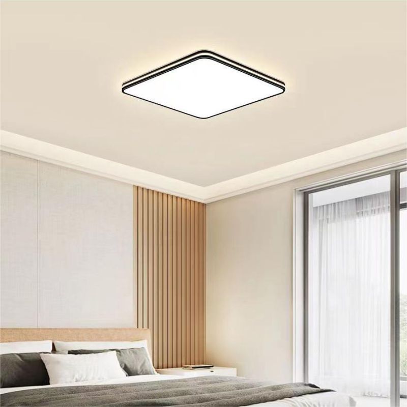 Flat LED Ceiling Lights Round Indoor bedroom CEIL lamp square modern DESIGN lighting for hotel room lamp