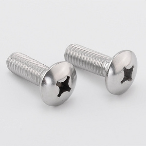 Tapered Plug Umbrella Head Metal Roof 2 Inch Chiphoard Drawer Pull 1/4" Fastener Stainless Steel Phillips Flat Head Screws