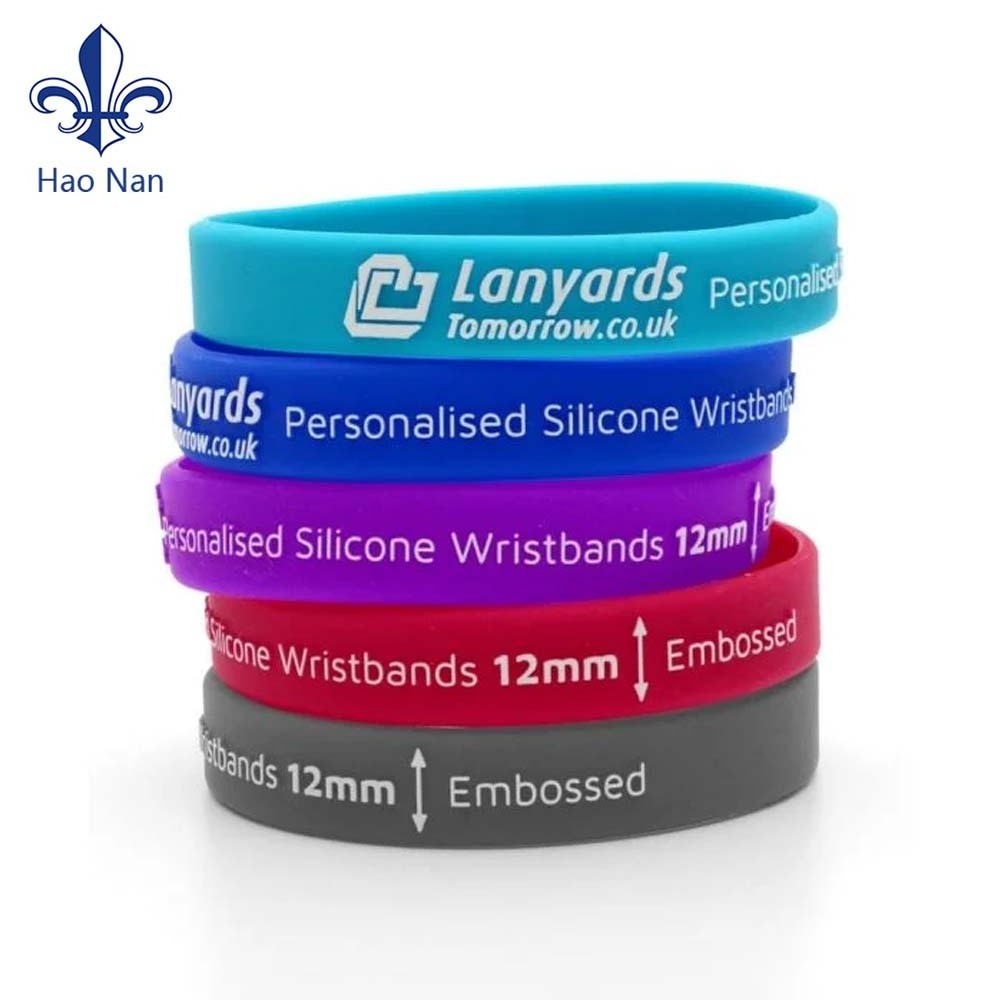 Customized Personalized Activity Wristbands Rubber Silicone Bracelets With Logo Custom Wristbands