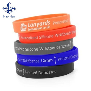 Customized Personalized Activity Wristbands Rubber Silicone Bracelets With Logo Custom Wristbands