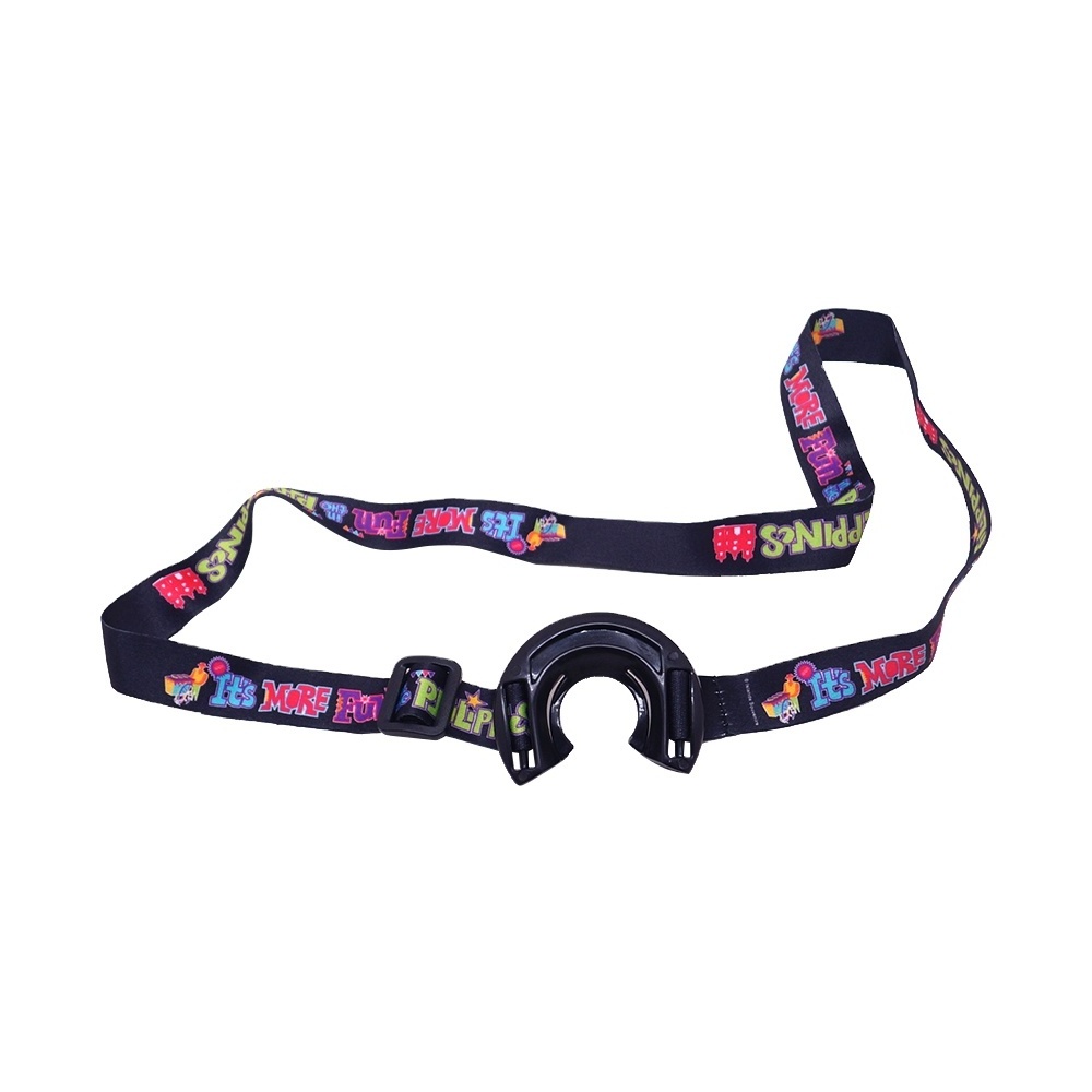 Cheap custom printed sublimation polyester water bottle holder lanyards