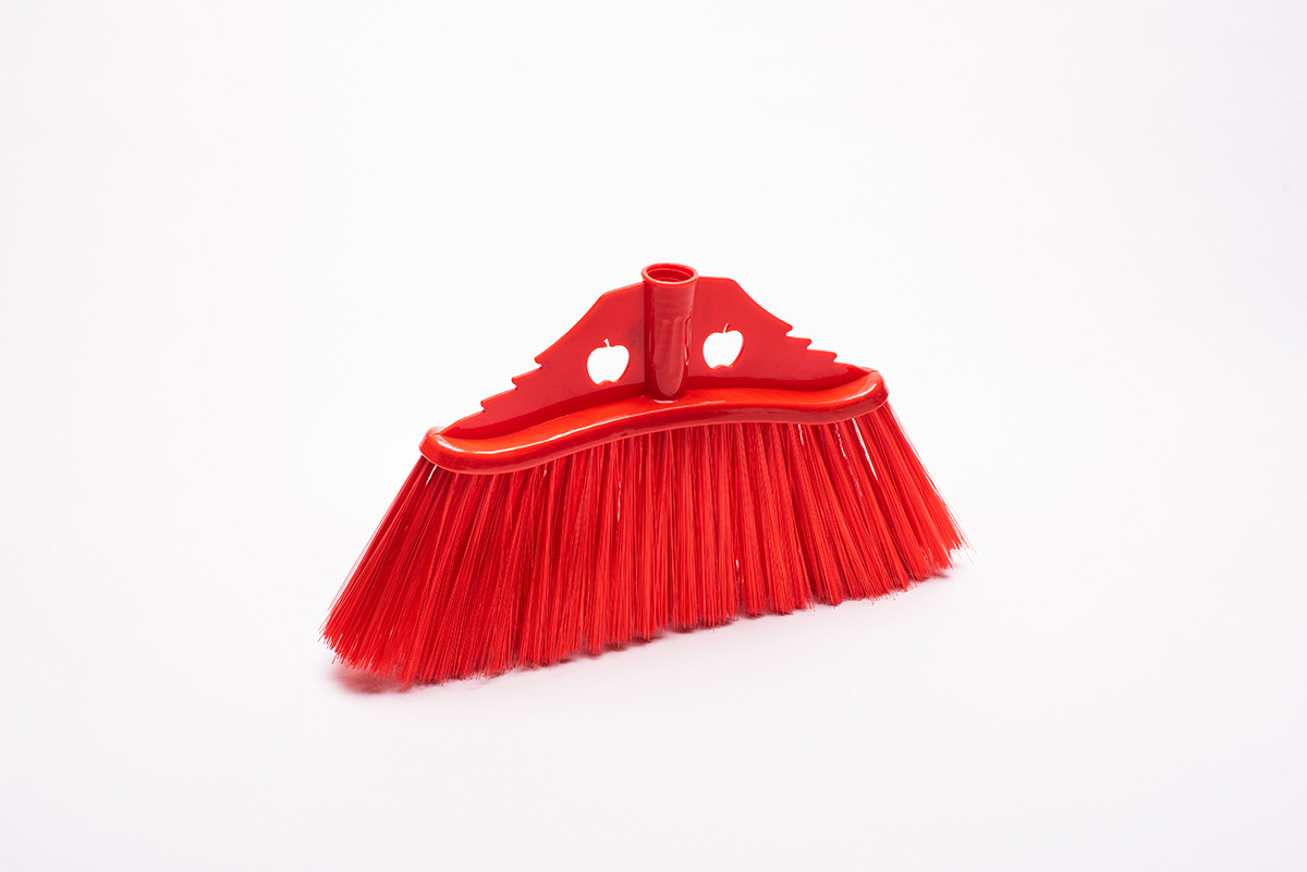 Customized  Soft Hair Plastic Broom Head brush besom indoor Household Cleaning Broom indoor floor cleaning broom