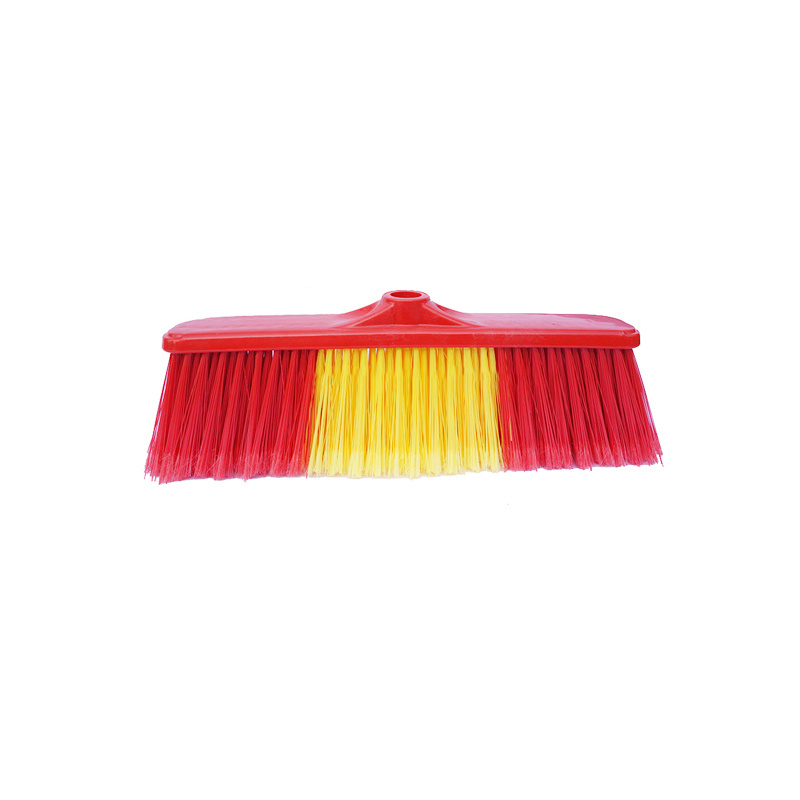 Wholesale new design plastic household escobas y recogedores Indoor outdoor soft cleaning broom head