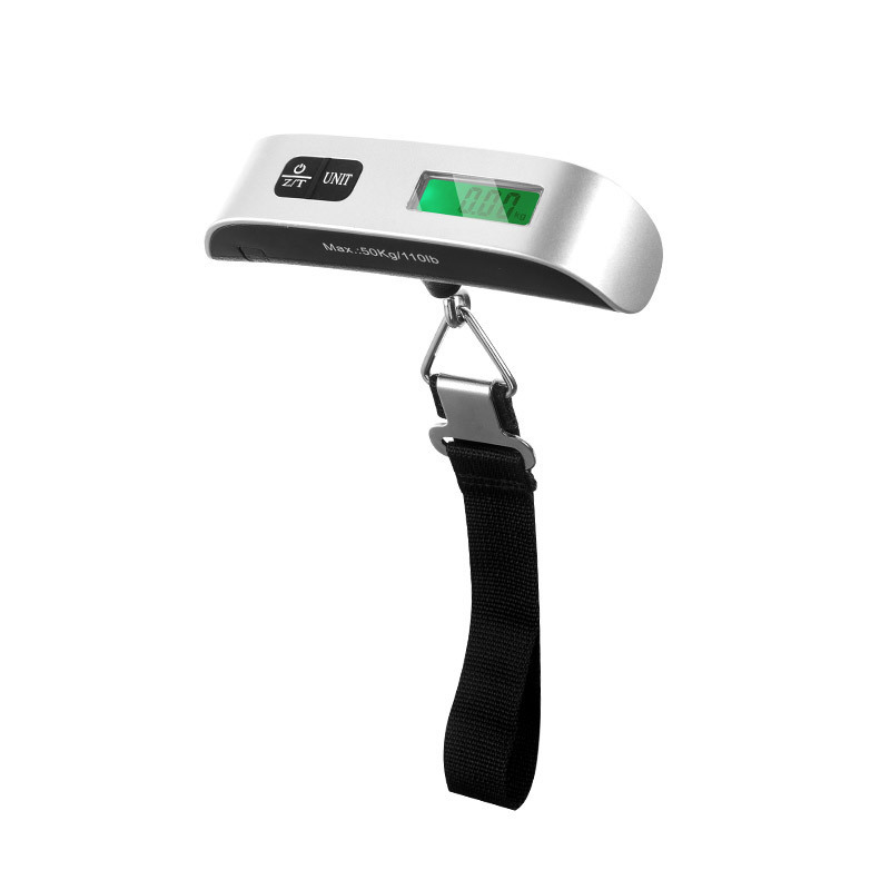 Portable Electronic 50kg abs stainless steel hanging digital luggage scales with lcd display