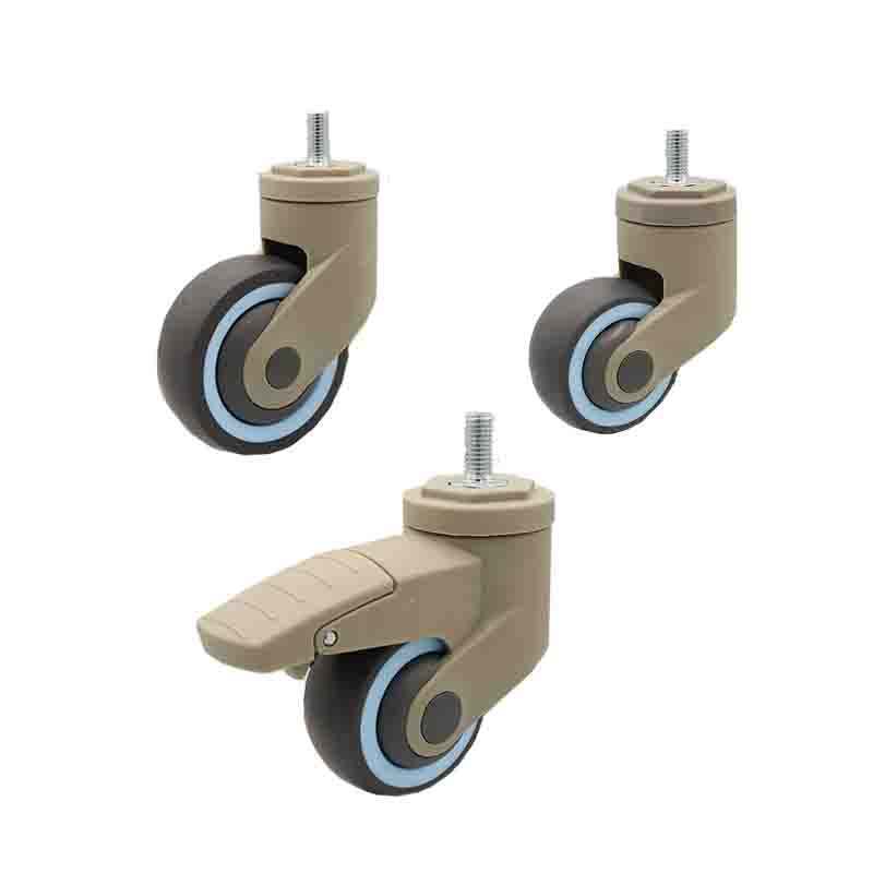 Wheel Caster Heavy Duty 8 Inch Plate Wheel Caster 2000Kg Heavy Duty Caster Wheel Swivel Castors