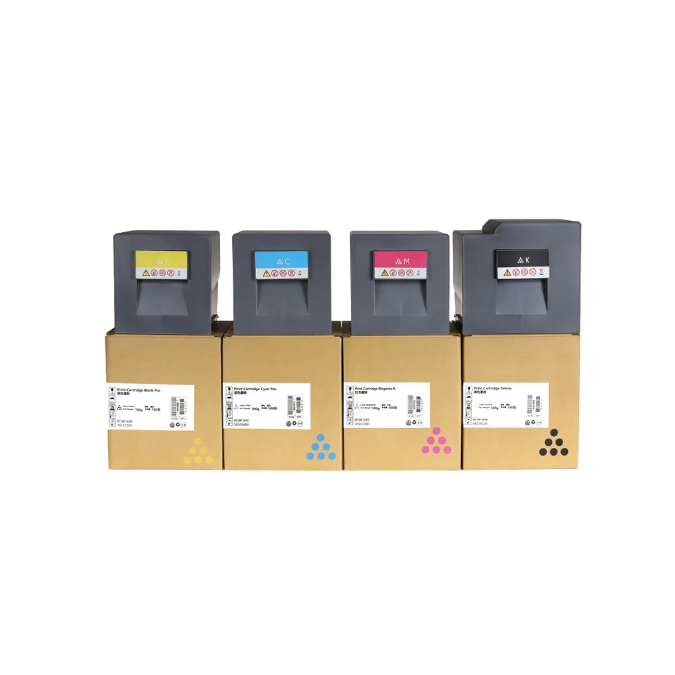 Quality Compatible Ricoh Aficio Mp C6502 C8002 Black Cyan Magenta Yellow ricoh mp c6502 Toner Cartridge