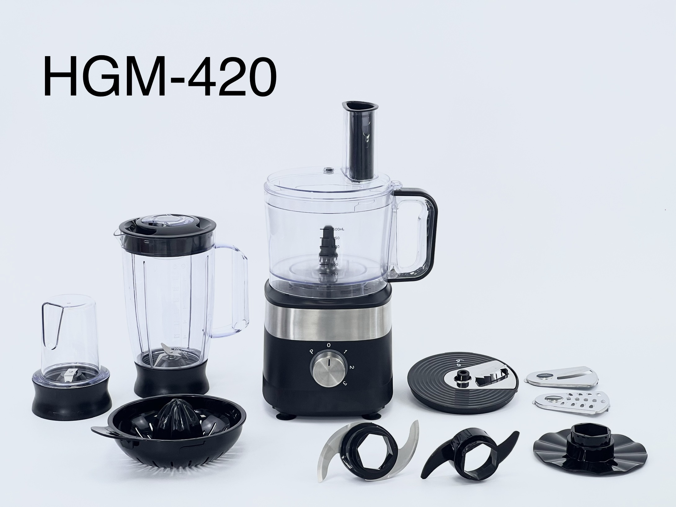 2024 HGM Factory Sales Blenders And Juicers Food Processor For Household 10 in 1