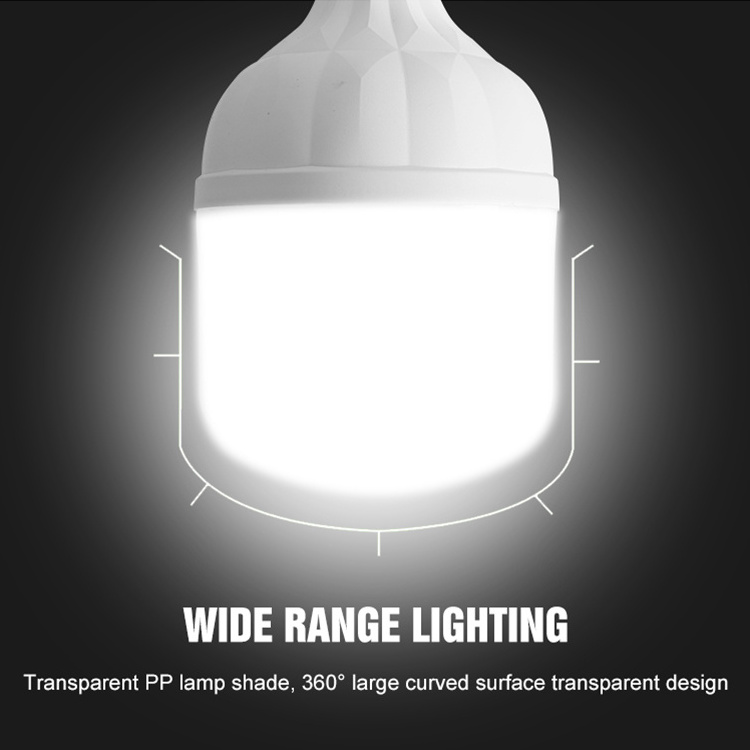 Huahuang Wholesale Office Living Room PBT PP B22 E27 5W 10W 15W 20W 30W 40W 50W 60W Light LED Bulb