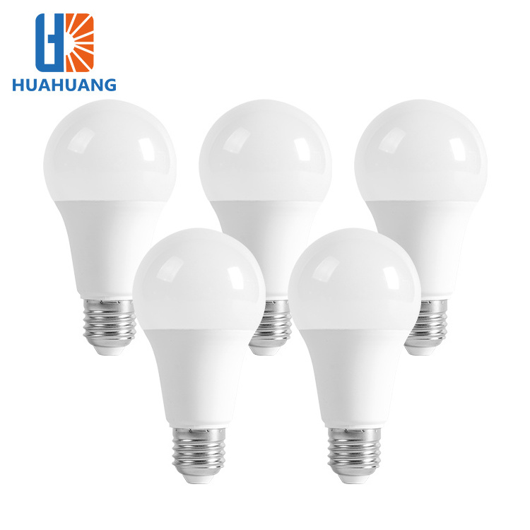 Huahuang High Brightness White Garage Workshop A Shape B22 E27 3 5 7 9 12 15 18 Watt LED Light Bulbs