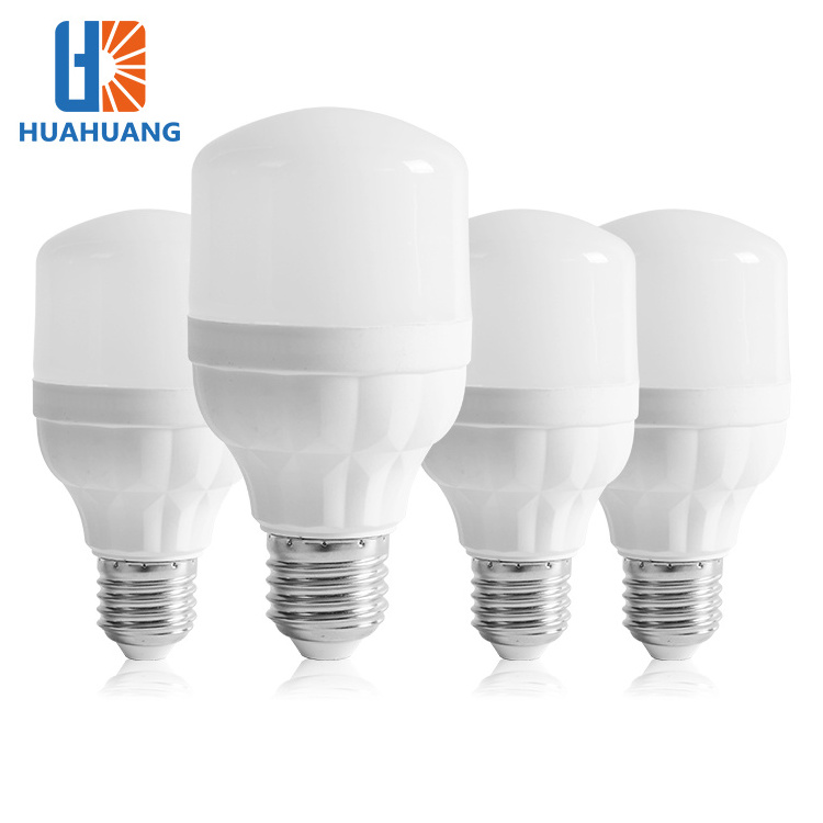 Huahuang Good Price Modern PBT PP B22 E27 5W 10W 15W 20W 30W 40W 50W 60W LED Light Bulb