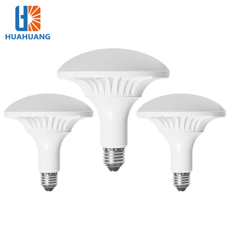 Huahuang New Product Warehouse Factory Die-casting Aluminum 20W 30W 50W 60W B22 E27 Light LED Bulb