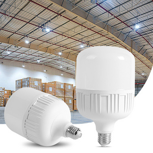 Huahuang Good Quality Office Home PP 5W 10W 15W 20W 30W 40W 50W 60W SKD B22 E27 LED Light Bulb