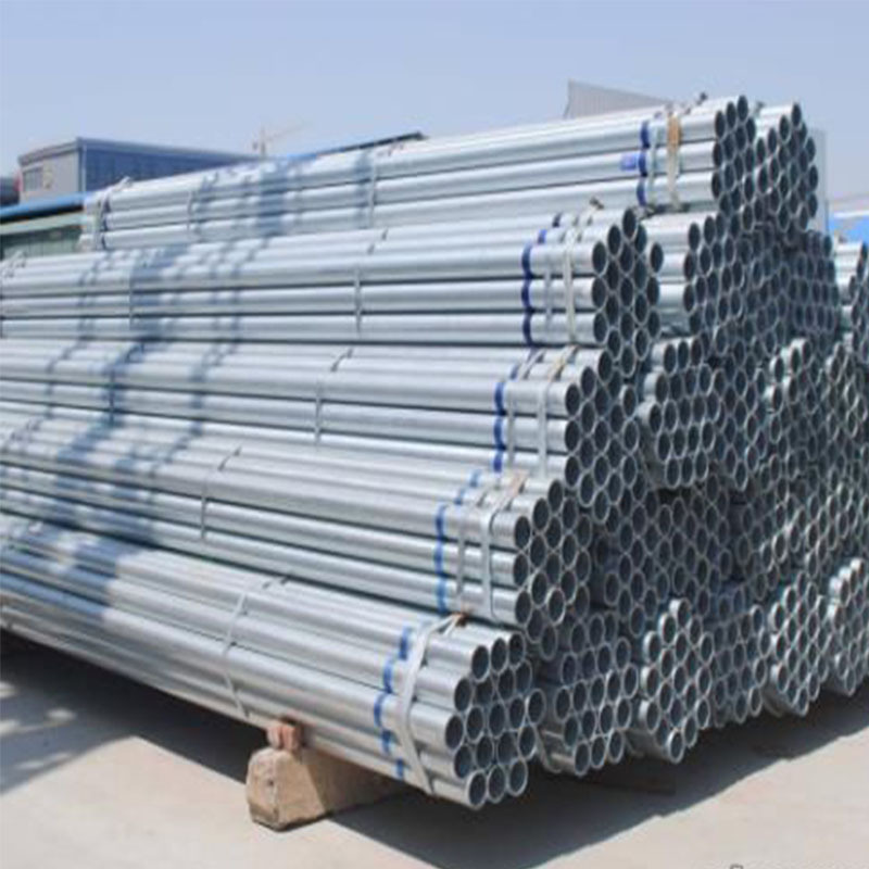 galvanized steel pipe carbon steel pipe pre-galvanized round scaffold tube erw steel pipes