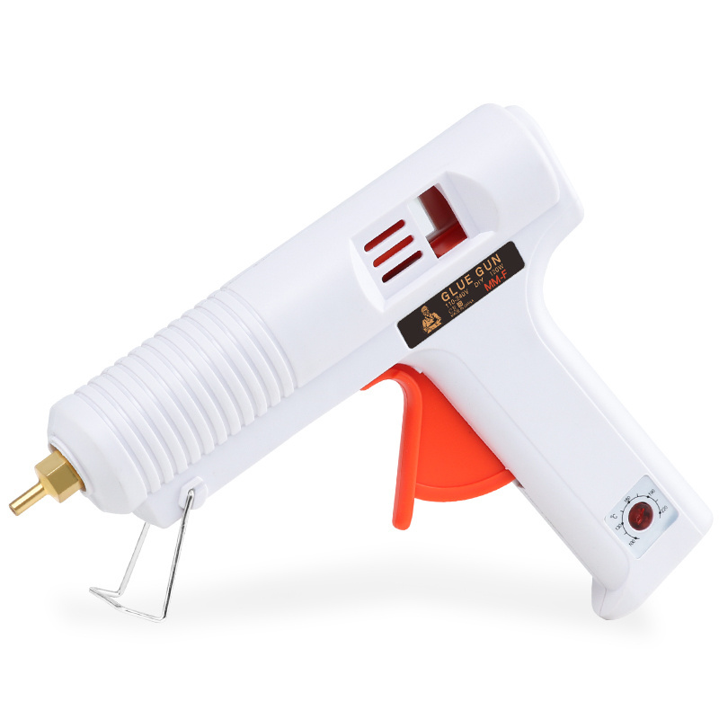 Industrial Electric Hot Melt Glue Gun 100W-150W Power Single Temperature Copper Nozzle Manual Use