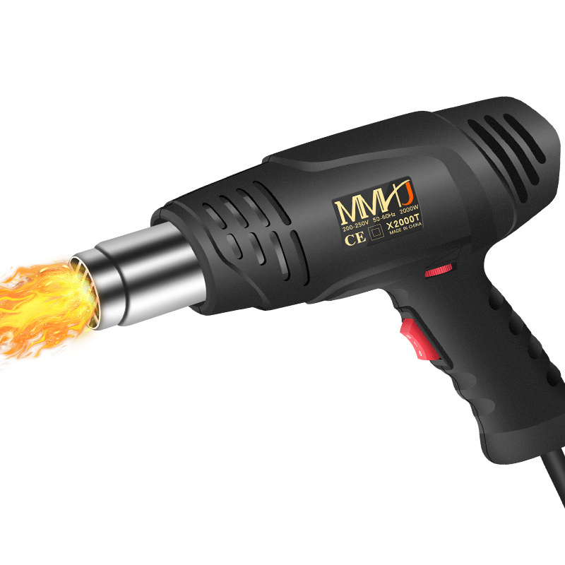 Industrial Hair dryer Heat Gun 2000W Hot Air Gun Air dryer for soldering Thermal blower Soldering station Shrink wrapping Tools